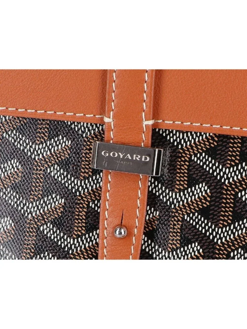 Goyard Fu Leather Crusier Messenger Bag